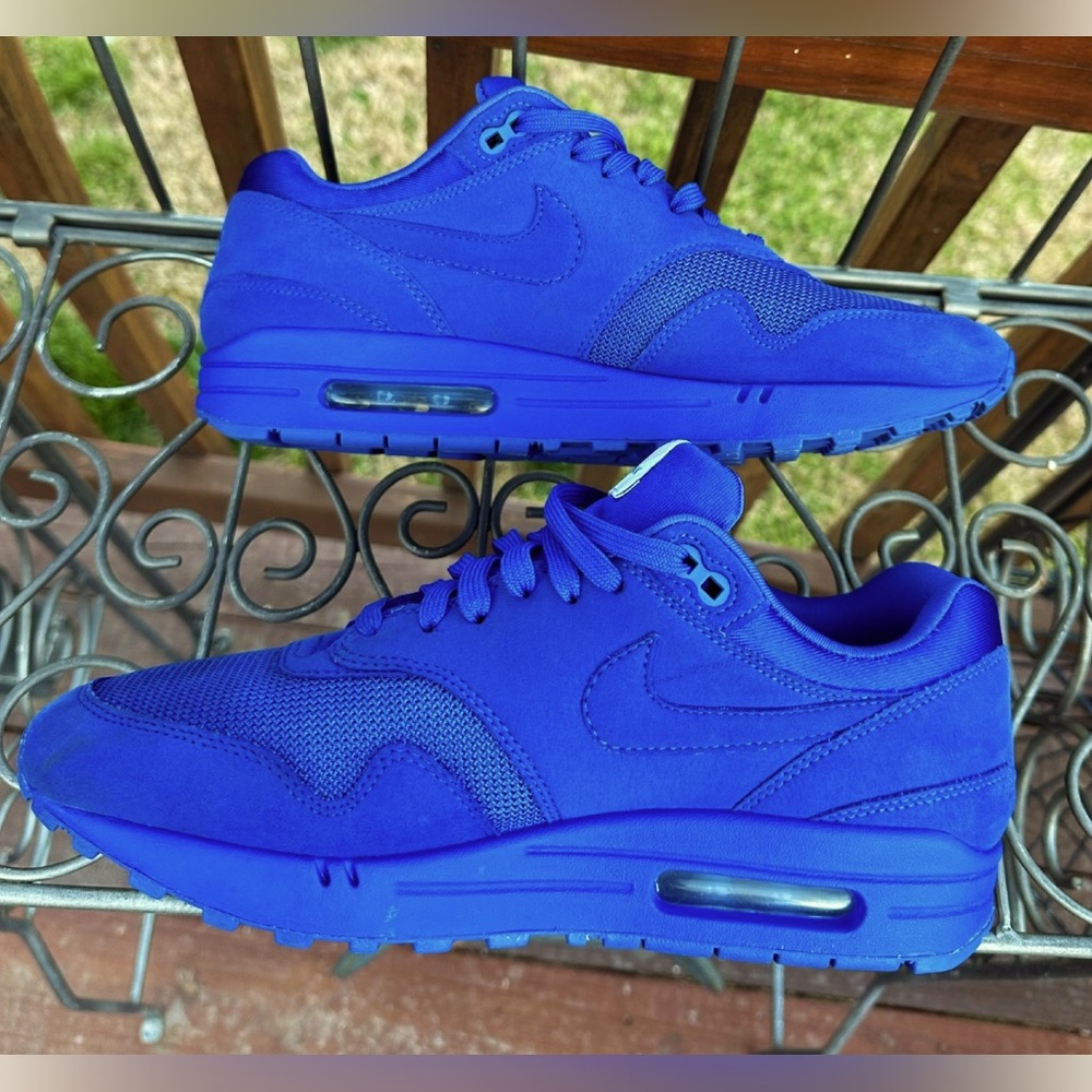 Nike Air Max 1 PRM ‘ Tonal royal blue’.   Sz 9 mens - Picture 10 of 13